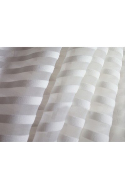 SH-SF 寬條紋網布   棉豎條網紗布   棉網眼布   棉植絨網布   棉現貨棉時裝面料 側面照